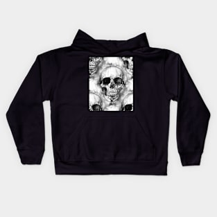 Skull Print No.1 Kids Hoodie